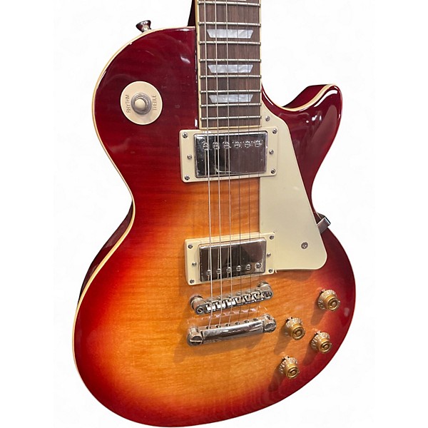 Used Epiphone Les Paul Standard Cherry Sunburst Solid Body Electric Guitar