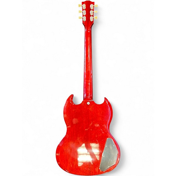 Used 2022 Gibson SG Chrome Red Metallic Solid Body Electric Guitar