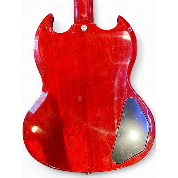 Used 2022 Gibson SG Chrome Red Metallic Solid Body Electric Guitar