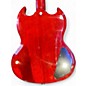Used 2022 Gibson SG Chrome Red Metallic Solid Body Electric Guitar