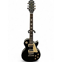 Used Epiphone Les Paul Traditional Pro IV Black Solid Body Electric Guitar