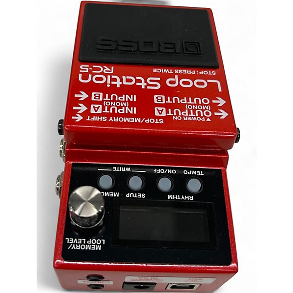 Used BOSS RC20XL Loop Station XL Twin Pedal