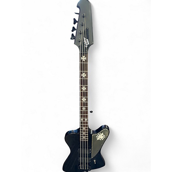 Used Epiphone Nikki Sixx Signature Blackbird Black Electric Bass Guitar