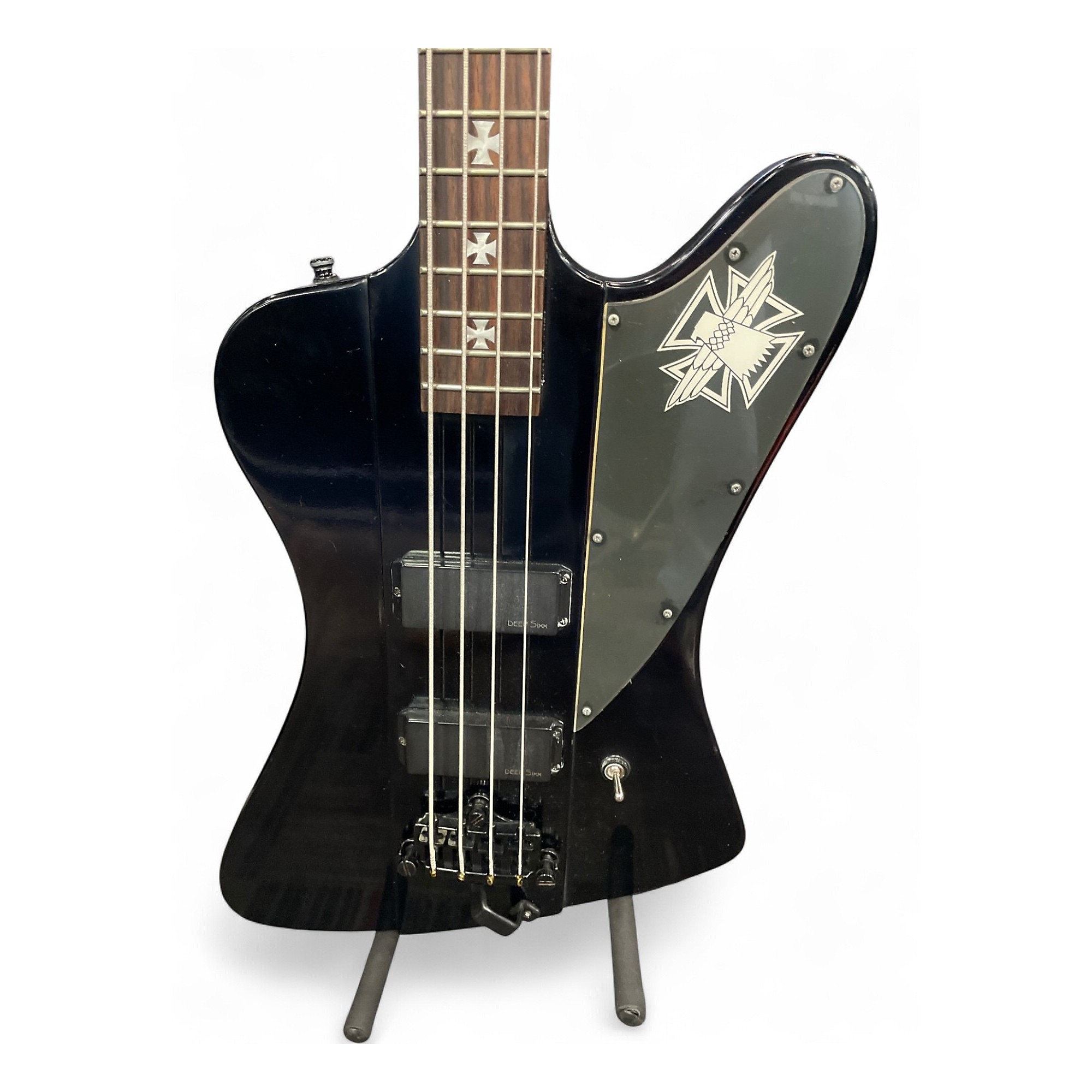 Used Epiphone Nikki Sixx Signature Blackbird Black Electric Bass