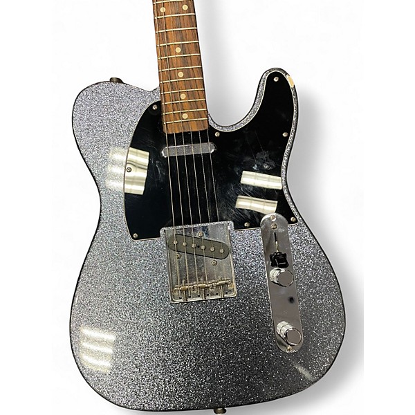 Used Mario Martin T STYLE  GRAY SPARKLE Solid Body Electric Guitar