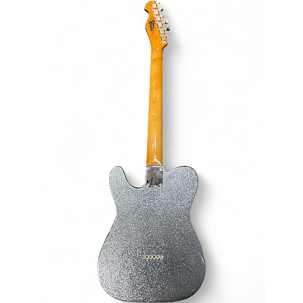 Used Mario Martin T STYLE  GRAY SPARKLE Solid Body Electric Guitar
