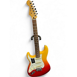Used Fender Player Plus Stratocaster Left Handed tequila sunrise Electric Guitar