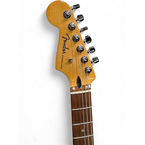 Used Fender Player Plus Stratocaster Left Handed tequila sunrise Electric Guitar