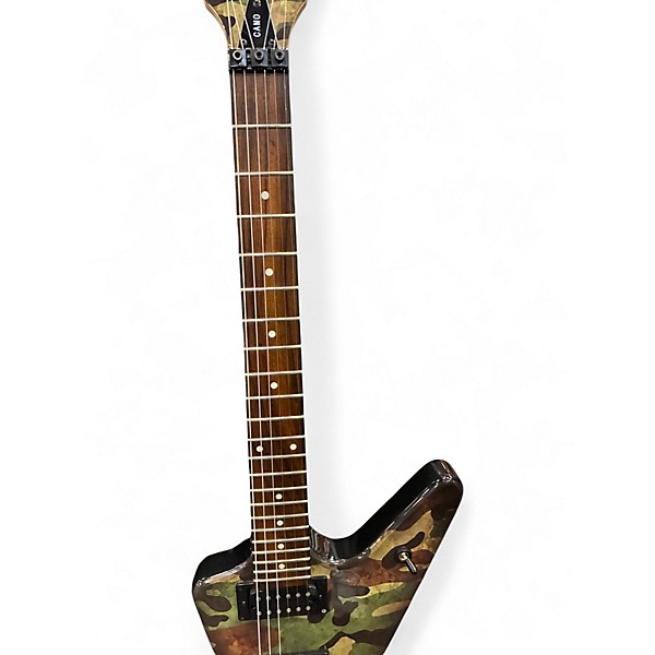 Used Dean Dimebag Dime Camo ML Camo Solid Body Electric Guitar