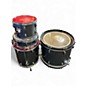 Used Pearl 4 Piece ROADSHOW Ice Blue Metallic Drum Kit thumbnail