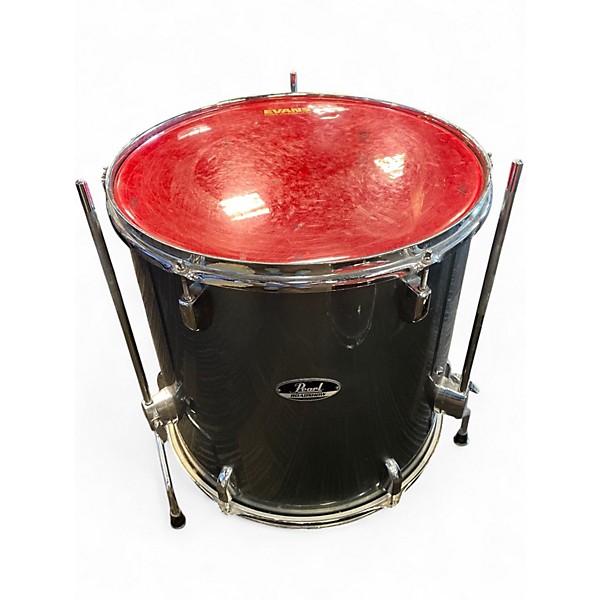 Used Pearl 4 Piece ROADSHOW Ice Blue Metallic Drum Kit