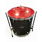 Used Pearl 4 Piece ROADSHOW Ice Blue Metallic Drum Kit