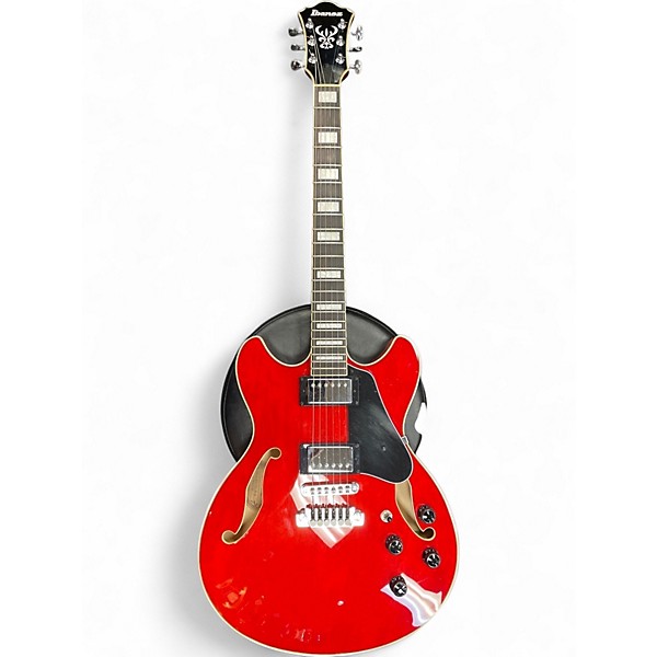 Used Ibanez AS73 Artcore Cherry Hollow Body Electric Guitar