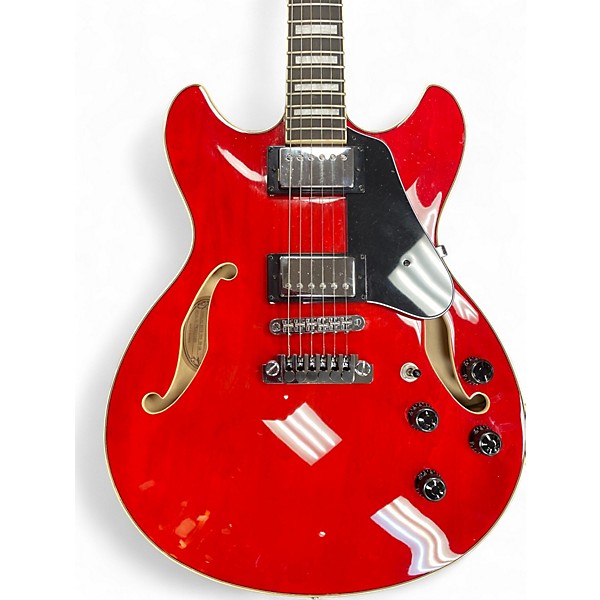 Used Ibanez AS73 Artcore Cherry Hollow Body Electric Guitar