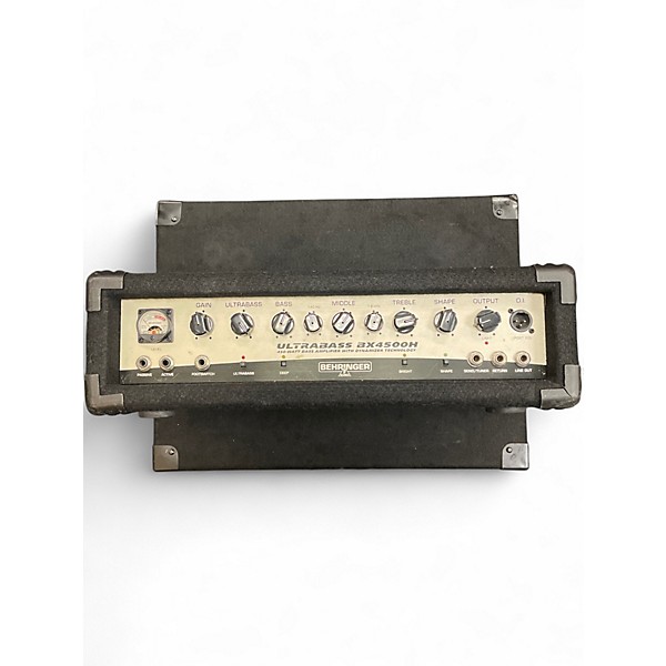 Used Behringer Ultrabass BX4500H Bass Amp Head