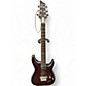 Used Schecter Guitar Research C1 Platinum FR S Crimson Red Burst Solid Body Electric Guitar thumbnail
