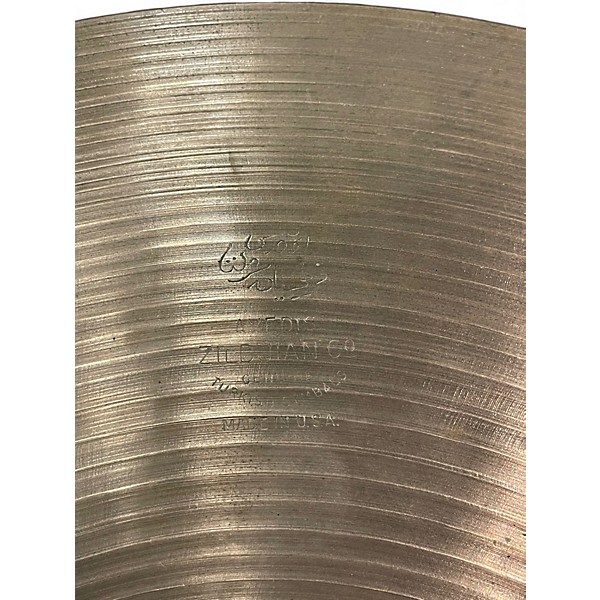 Vintage 1970s Zildjian 14in Avedis Hi Hat Pair Cymbal