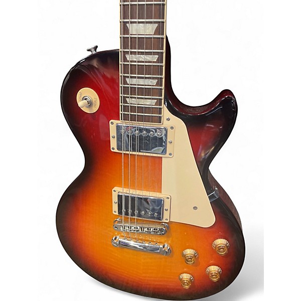 Used 2024 Gibson Les Paul Studio Figured Triburst Solid Body Electric Guitar