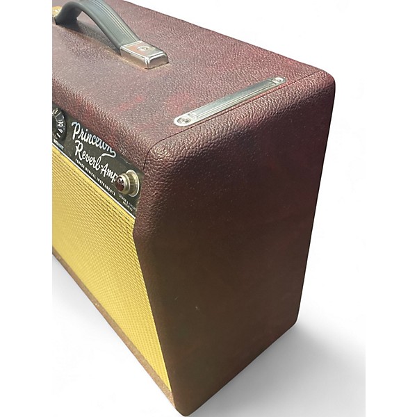 Used Fender Limited Edition '65 Princeton Bordeaux 1x12 12W Tube Guitar Combo Amp