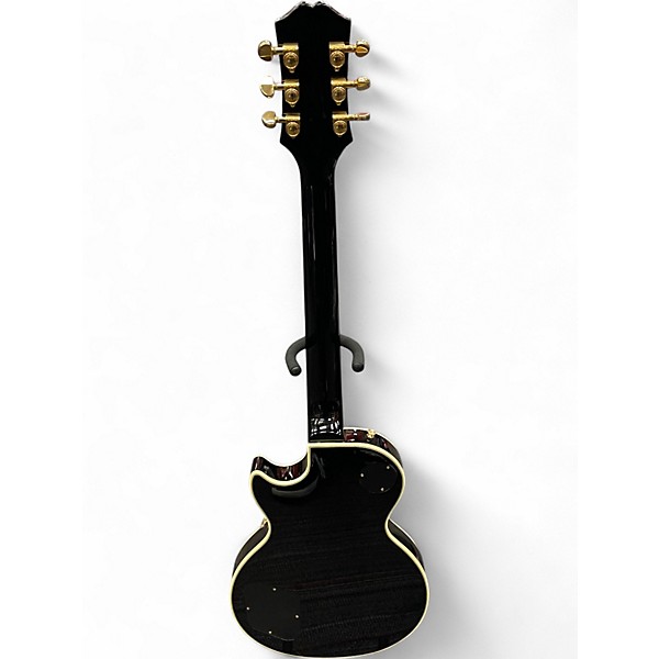 Used Epiphone Les Paul Custom Ebony Solid Body Electric Guitar