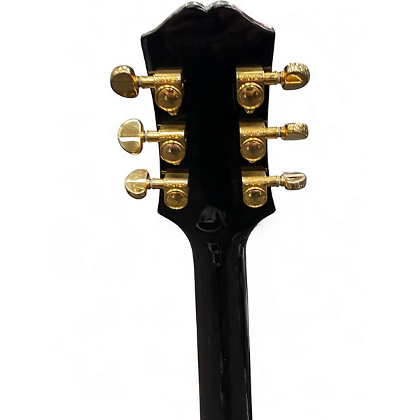 Used Epiphone Les Paul Custom Ebony Solid Body Electric Guitar