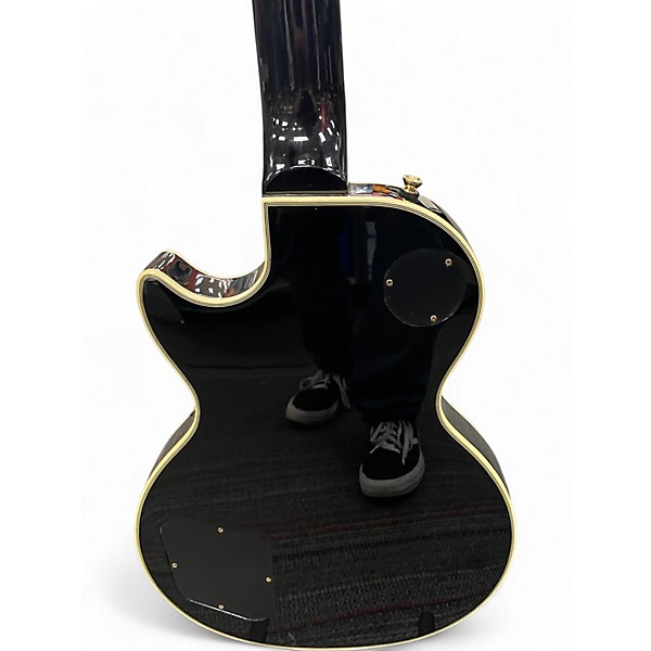 Used Epiphone Les Paul Custom Ebony Solid Body Electric Guitar