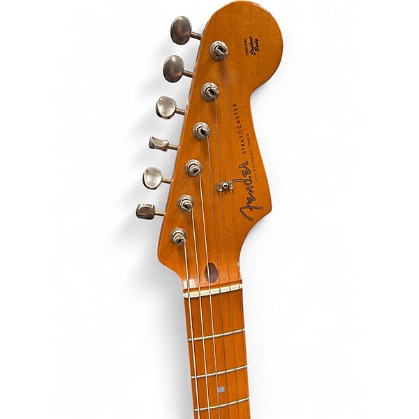 Used Fender Classic Series '50s Stratocaster Daphne Blue Solid Body Electric Guitar