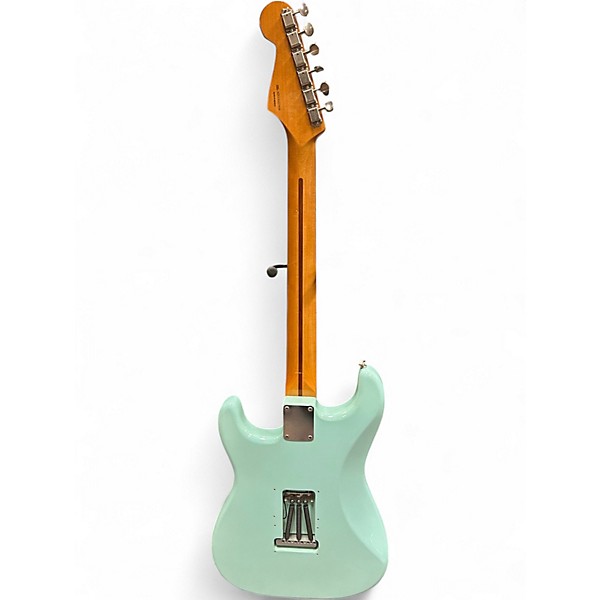 Used Fender Classic Series '50s Stratocaster Daphne Blue Solid Body Electric Guitar