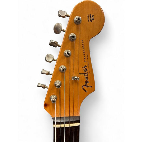 Used Fender Classic Player '60s Stratocaster Sonic Blue Solid Body Electric Guitar