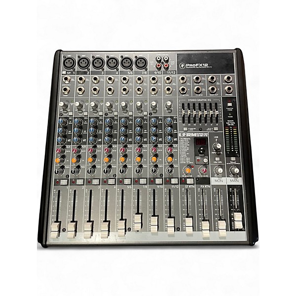 Used Mackie PROFX12 Unpowered Mixer