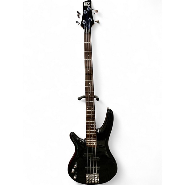 Used Ibanez SR300 Left Handed Black Electric Bass Guitar