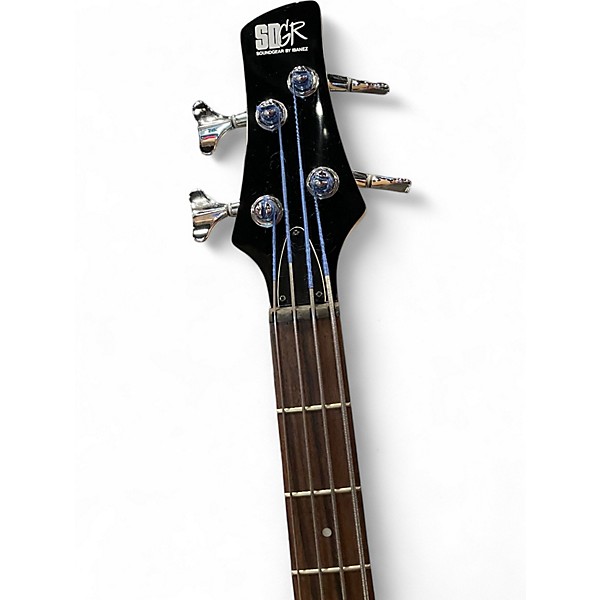 Used Ibanez SR300 Left Handed Black Electric Bass Guitar