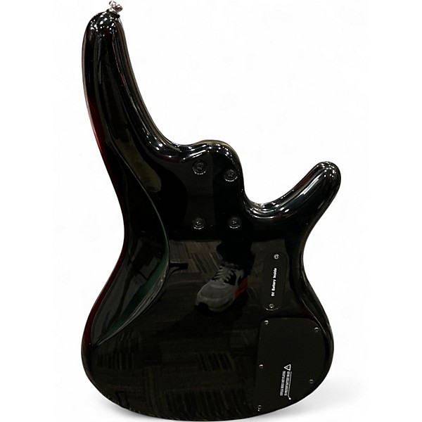 Used Ibanez SR300 Left Handed Black Electric Bass Guitar