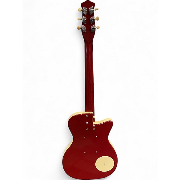 Used Danelectro U2 Red Solid Body Electric Guitar