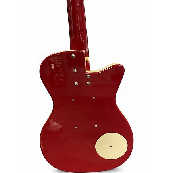 Used Danelectro U2 Red Solid Body Electric Guitar