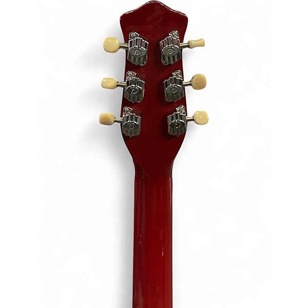 Used Danelectro U2 Red Solid Body Electric Guitar