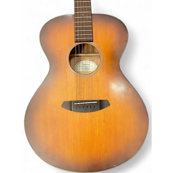 Used Breedlove Discovery Concert 2 Color Sunburst Acoustic Guitar