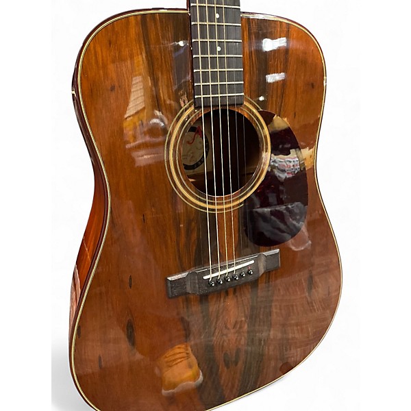 Used Alvarez 5040 KOA Dark Natural Acoustic Guitar