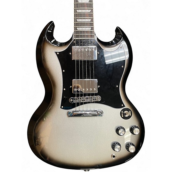 Used 2024 Gibson SG Standard - Guitar Center Exclusive Silver Burst Solid Body Electric Guitar
