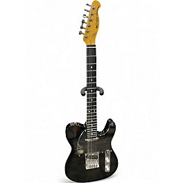 Used Leo Jaymz POPCASTER Black Solid Body Electric Guitar