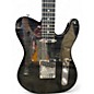 Used Leo Jaymz POPCASTER Black Solid Body Electric Guitar