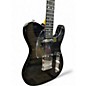 Used Leo Jaymz POPCASTER Black Solid Body Electric Guitar