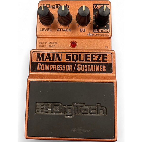 Used DigiTech XMS Main Squeeze Compressor/Sustainer Effect Pedal