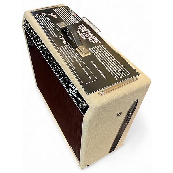Used Fender Tone Master Twin Reverb 200W 2x12 Guitar Combo Amp