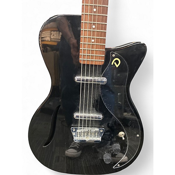 Used Danelectro Vintage Baritone Black Baritone Guitars