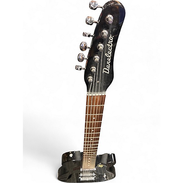 Used Danelectro Vintage Baritone Black Baritone Guitars