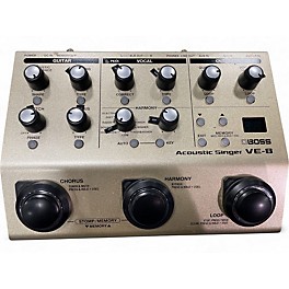 Used BOSS VE8 Acoustic Singer Effect Processor
