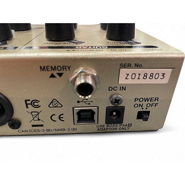 Used BOSS VE8 Acoustic Singer Effect Processor