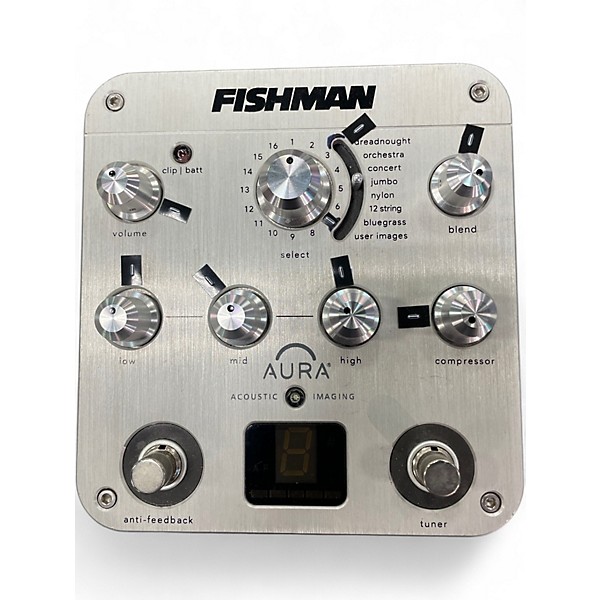 Used Fishman Aura Spectrum DI Imaging Guitar Preamp