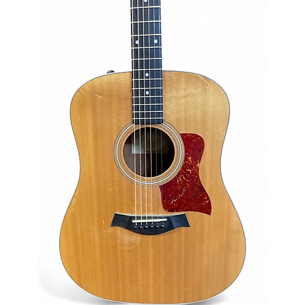 Used Taylor 210E Natural Acoustic Electric Guitar